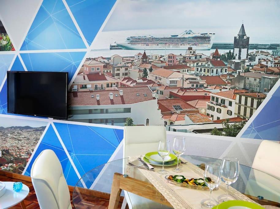 Funchal Downtown 5Min Marina + 2 Bedroom + Parking Exterior photo