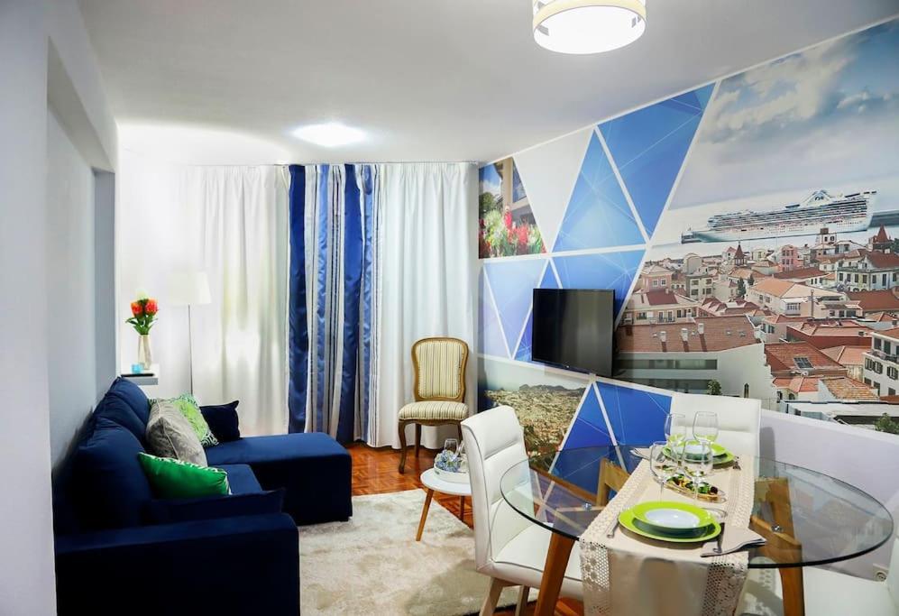 Funchal Downtown 5Min Marina + 2 Bedroom + Parking Exterior photo